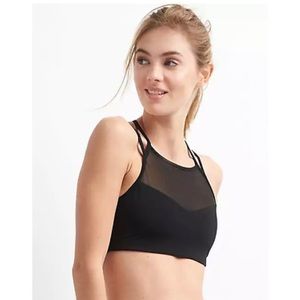 NWT GapFit Black sports bra